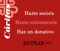Hazte socio de Cáritas, voluntario o haz un donativo